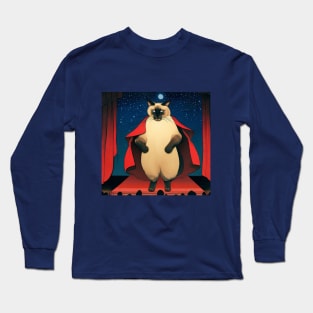 The Great Purr-dini Long Sleeve T-Shirt